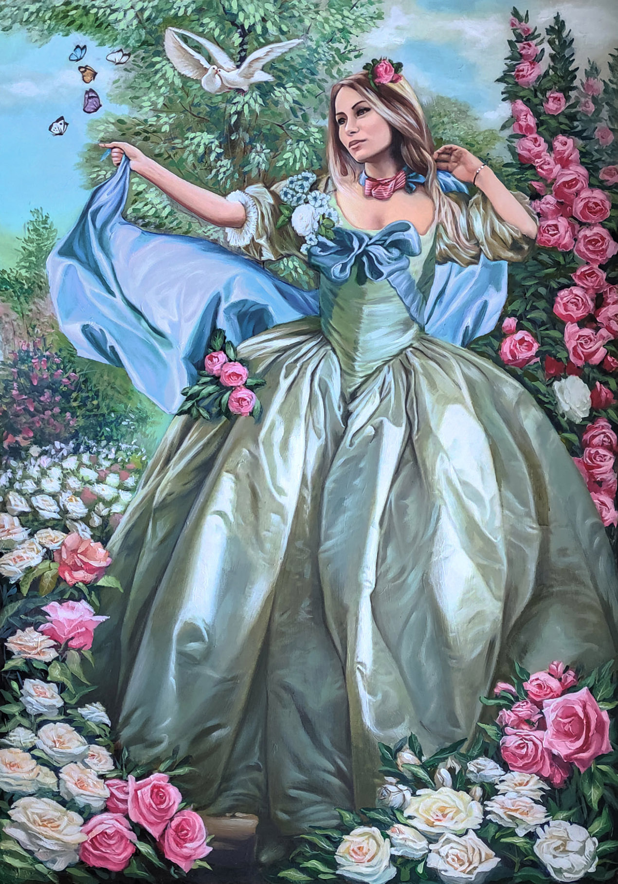 Oil paints 100x70cm